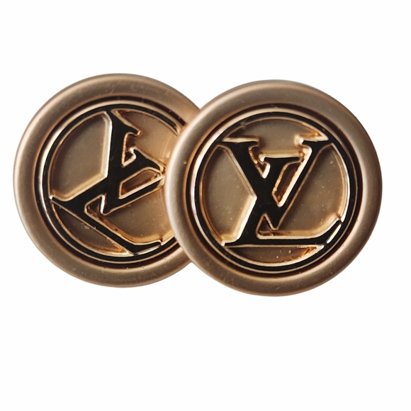 Louis Vuitton Elegant Gold Earrings - Picture 3 of 3